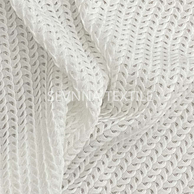 Мягкая устойчивая повторно использованная носка пляжа бикини сетки верхнего сегмента ткани 260GSM Swimwear