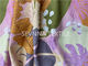 Носка спорта ткани гетры простирания печати сублимации цифров флористическая