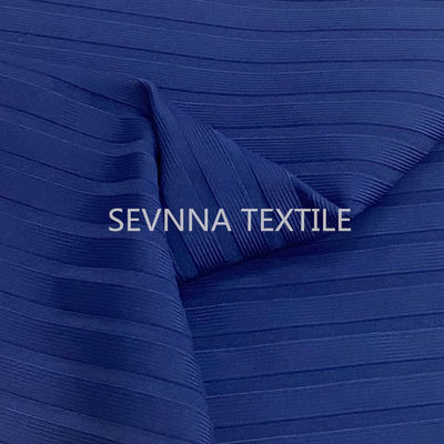 290gsm повторно использовало циркуляр ткани Swimwear вяжет ребристую носку пляжа бикини