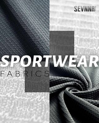 Ткани для бега шириной 160 см с защитой от ультрафиолета 50+ и переработанным полиэстером для высокоэффективной спортивной одежды