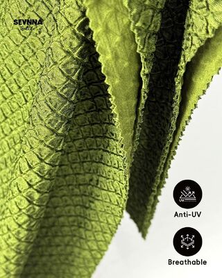 Ткань для купальников из переработанного сырья, устойчивая к хлору, быстросохнущая, 285 г/м², для экологичных купальников