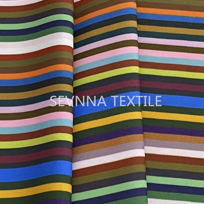 Сублимация Printied повторно использовала Striped костюмы подныривания Beachwear ткани Swimwear