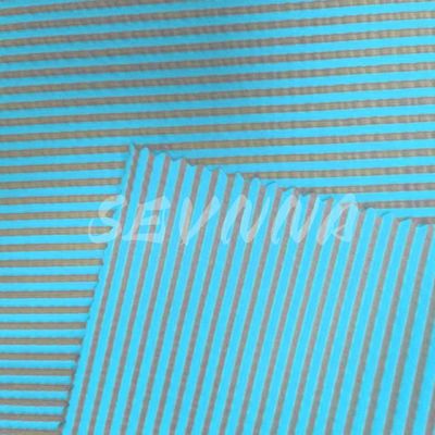 Мягкая Jacquard двойной вязаной ткани 240гсм переработанный полиэстер рулон упаковки для взрослых детей