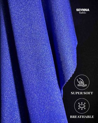 Переработанная ткань для купальников шириной 145 см с однотонным рисунком для экологичных купальников