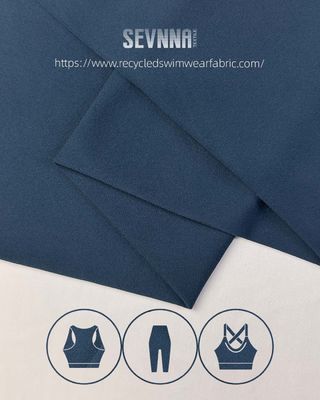 Ткань из переработанной лайкры с защитой от ультрафиолета для доступной и экологичной одежды