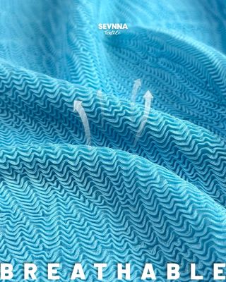 270 грамм переработанный полиэстер двойной трикотажный ткань с спандексом