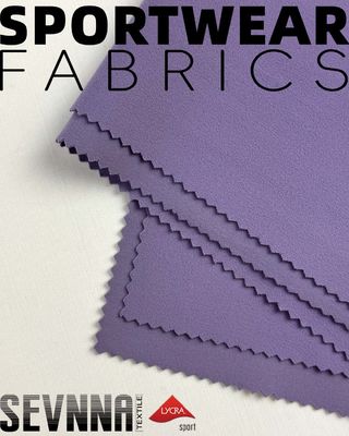 Ткань стрейч-лайкра с защитой от ультрафиолета, быстро сохнущая и высокопрочная для спортивной одежды и купальников