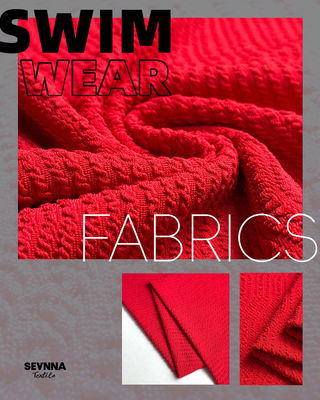 Высококачественный ткань с шириной 135 см из переработанного полиэстера и спандекса