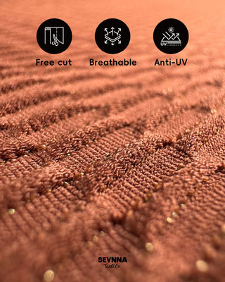 Премиальная текстурированная купальная ткань шириной 130 см, весом 250 г и переработанным нейлоном для высокопроизводительных купальных костюмов