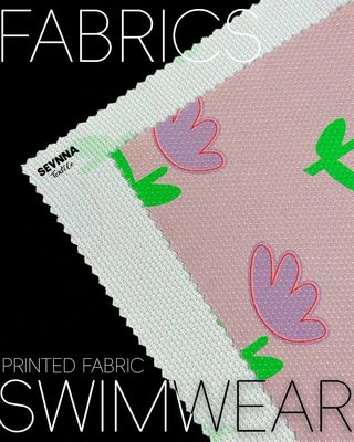 Двухслойное трикотажное полотно плотностью 180 г/м² для летне-осеннего сезона с экологичным содержанием 87% переработанного нейлона