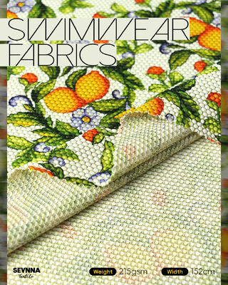 Ткань для купальников 215 г/м² Eco Friendly шириной 152 см с переработанным нейлоном для экологичных купальников