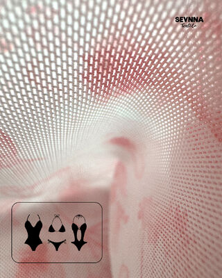 105 гр биоразлагаемый экологически чистый купальный материал с шириной 155 см для устойчивой купальной одежды