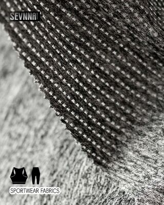 Мягкая эластичная ткань для леггинсов с высокой эластичностью и влагоотводящими свойствами, идеально подходящая для спортивной одежды и повседневной носки