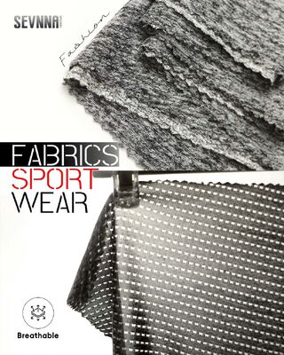 Мягкая эластичная ткань для леггинсов с высокой эластичностью и влагоотводящими свойствами, идеально подходящая для спортивной одежды и повседневной носки