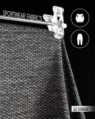 Ширина 160 см двойная вязаная ткань с 60% нейлоном 28% полиэстером 12% спандексом и 165 грамм вес для долговечной одежды