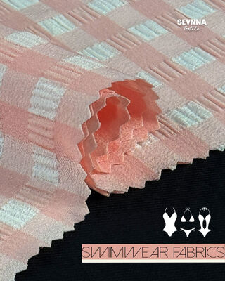 Chlorine Resistant Eco Friendly Swimwear Fabric with Two Way Elastic and Quick Drying Properties