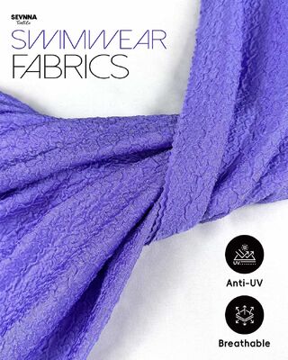 86% переработанный нейлон UPF 50+ 245гм Текстурированная купальная ткань для высокопроизводительных купальных костюмов и спортивной одежды