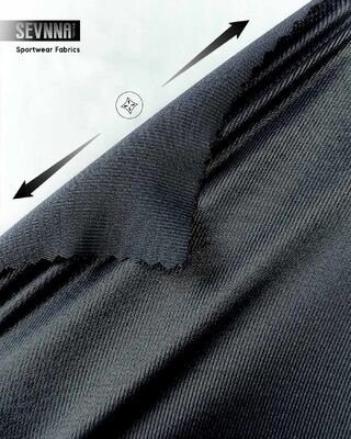 Ткани для бега с UPF 50+, 4-сторонней эластичностью и плотностью 240 г/м² для высокопроизводительного спортивного текстиля