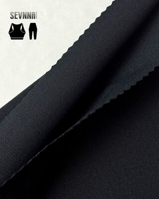 Ткань для йоги плотностью 260 г/м² с растяжением, защитой от запаха и переработанным полиэстером и спандексом для спортивной одежды