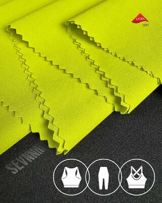 150 гм швейная влагоотталкивающая спортивная бюстгальтерная ткань для активной одежды и использования в спортзале