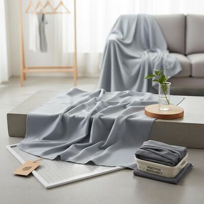 Wrinkle Resistant Breathable Recycled Polyester Fabric Machine Washable for Fashion and Home Use