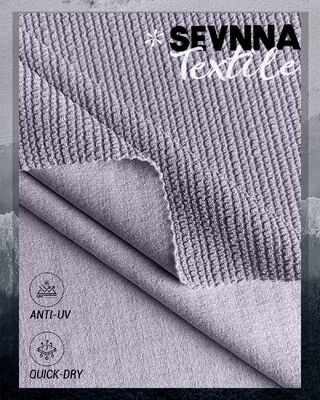 Embossed Print Recycled Lycra Fabric Stretch Material Designed for Eco Conscious Activewear Swimwear and Sports Apparel Creation