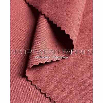 320GSM UPF 50+ Cotton-Touch SUPPLEX Spandex Legging Fabric SP7054 Противоположная ткань
