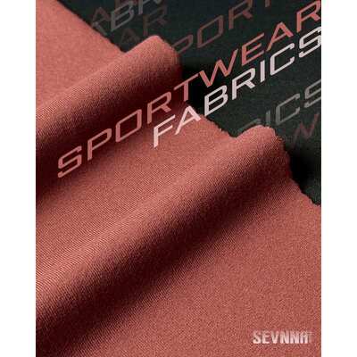320GSM UPF 50+ Cotton-Touch SUPPLEX Spandex Legging Fabric SP7054 Противоположная ткань