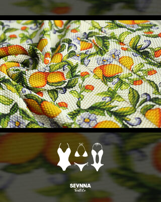 Ткань для купальников 215 г/м² Eco Friendly шириной 152 см с переработанным нейлоном для экологичных купальников