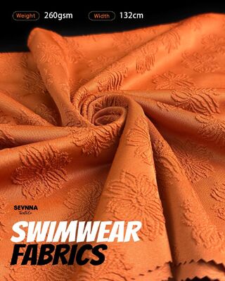 Устойчивая переработанная полиэстерная ткань с весом 260 граммов, шириной 132 см и стираемой машиной для экологически чистых текстилей