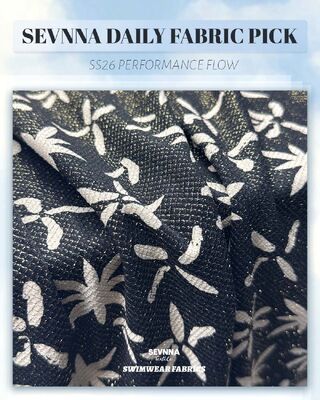 Быстросохнущая, устойчивая к хлору, легкая, экологичная ткань для купальников плотностью 170 г/м² для экологичных купальников