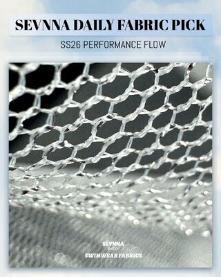 Экологически безопасная ткань для купальных костюмов с устойчивостью к хлору, двусторонней эластичностью и быстрой сушкой для устойчивого купального костюма