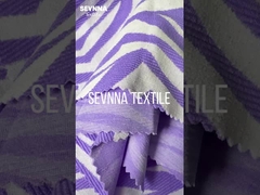 Прочная полиэстерная спандэксная ткань с высокой растяжимостью и цветной прочностью