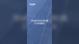 Ткань для спортивной одежды из переработанных материалов, дышащая и быстросохнущая