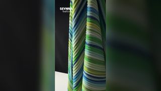 Эластичная ткань Eco Stripe из переработанного нейлона