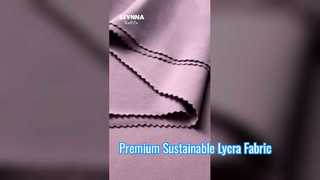 Eco Friendly Recycled Lycra Fabric for Premium Activewear