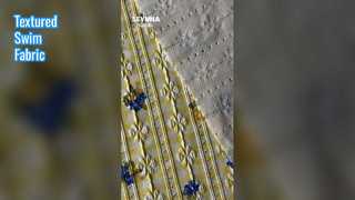 Текстурированная ткань для плавания: эластичная, устойчивая к хлору