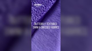 Текстурированная ткань для плавания UPF 50+ из переработанного нейлона